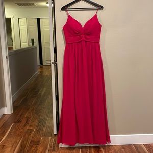 Red formal Bariano dress size US 8